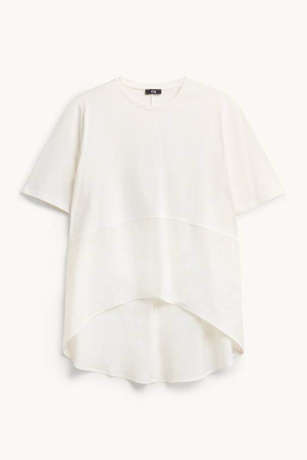 Femmes - T-shirt - blanc