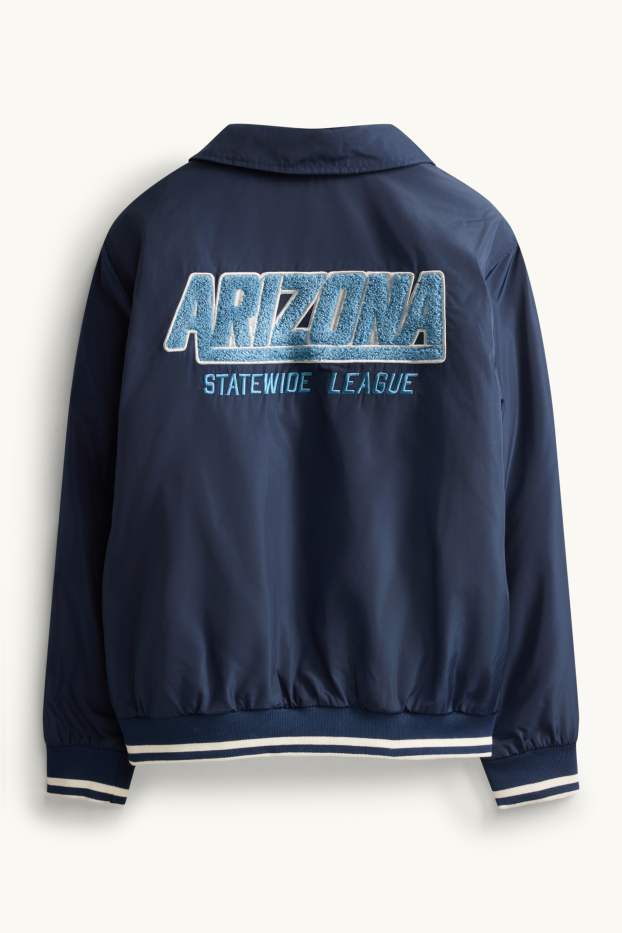 Enfants garçons - Arizona - veste campus - bleu foncé