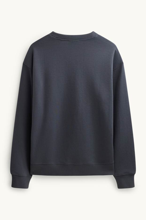 Heren - Sweatshirt - donkergrijs