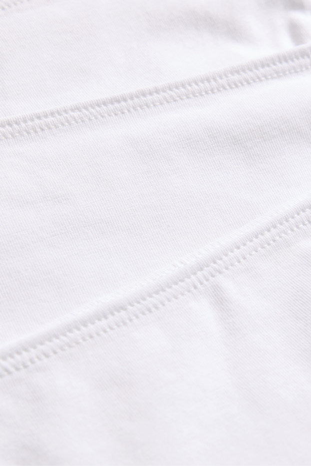 Dames - Set van 3 - slip - wit