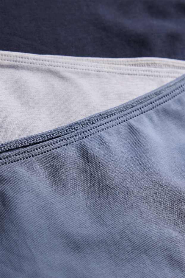 Damen - Multipack 3er - Hipster - grau