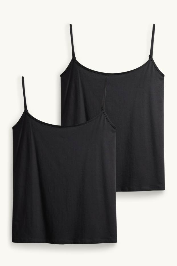 Femei - Multipack 2 buc. - top - negru