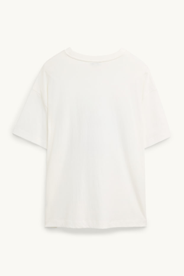 Dames - T-shirt - regular fit - wit
