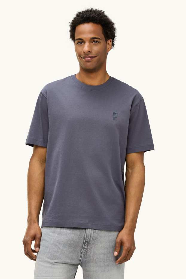Hombre - Camiseta - relaxed fit - gris oscuro