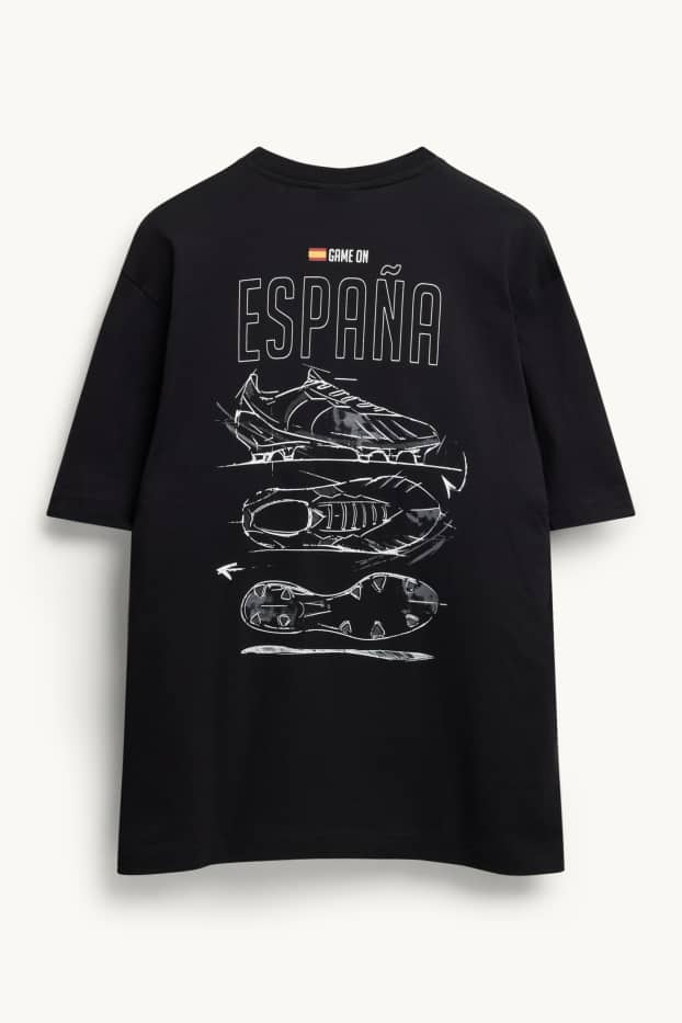 Heren - T-shirt - zwart