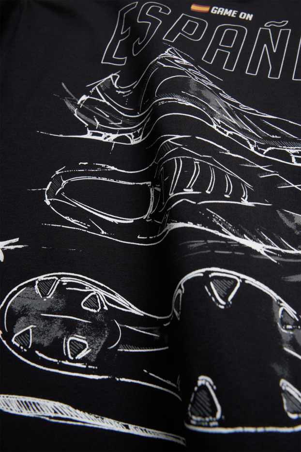 Heren - T-shirt - zwart