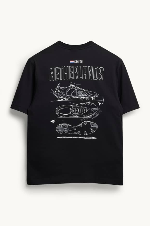 Heren - T-shirt - zwart