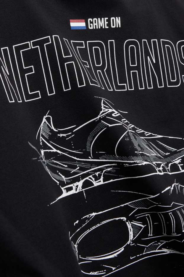 Heren - T-shirt - zwart
