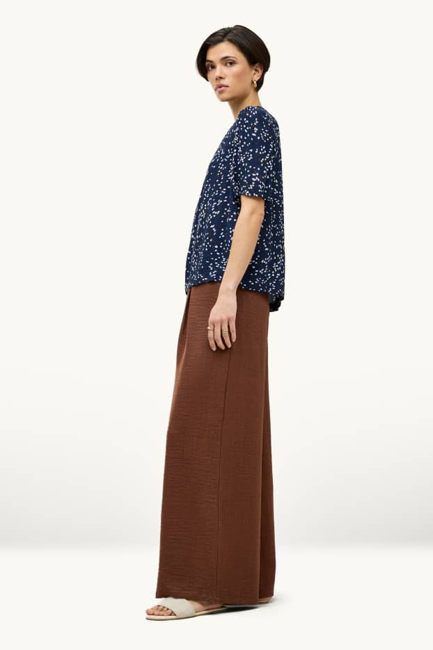 Dames - Broek - bruin
