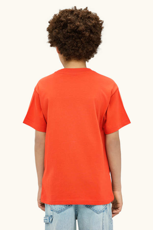Children Boys - Short sleeve T-shirt - orange