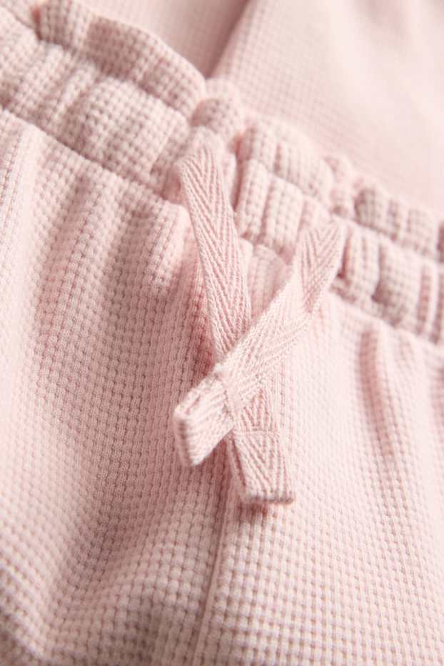 Bébés filles - Pantalon jogging bébé - rose