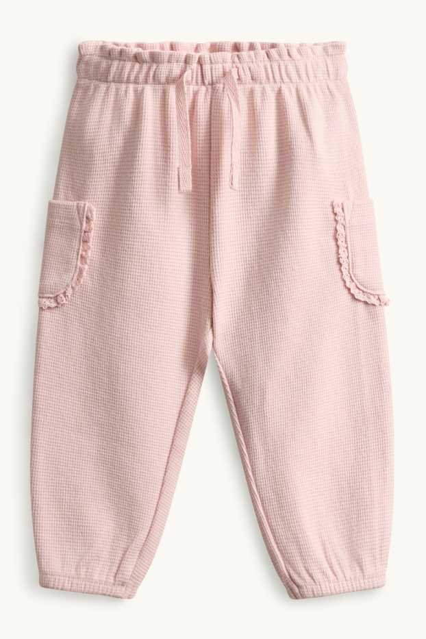 Bébés filles - Pantalon jogging bébé - rose