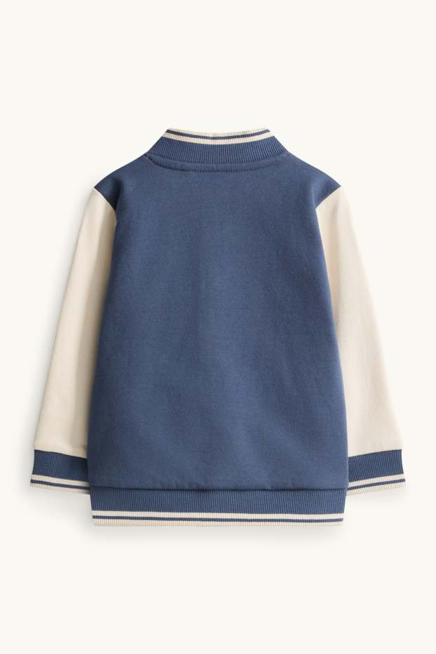 Baby Buben - Tiger - Baby-Jacke - blau