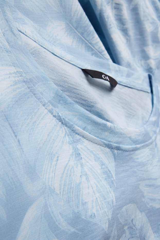 Heren - T-shirt - lichtblauw