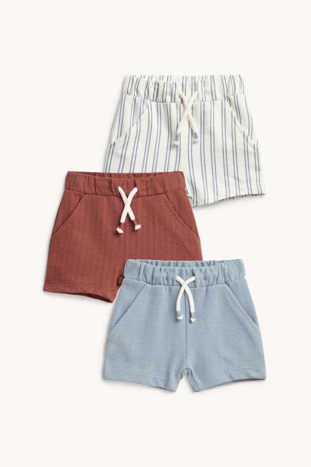 Baby: jongens - Baby shorts - blauw