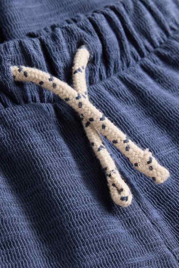 Baby: jongens - Baby joggingbroek - blauw