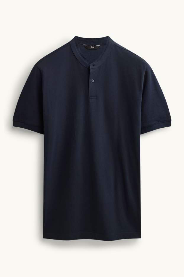 Herren - T-Shirt - Regular Fit - dunkelblau