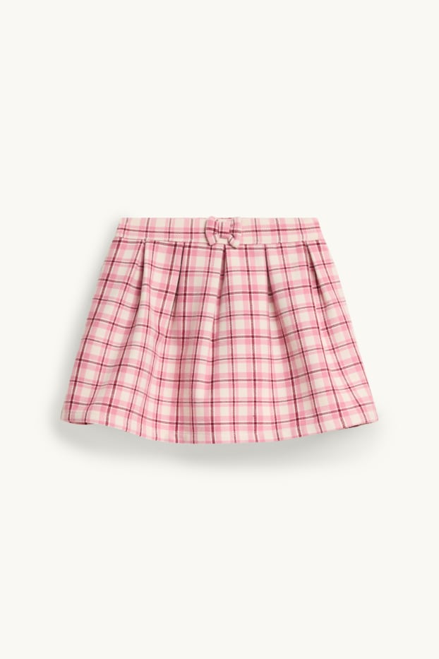 Baby: meisjes - Vosje - baby-outfit - 2-delig - crèmekleurig