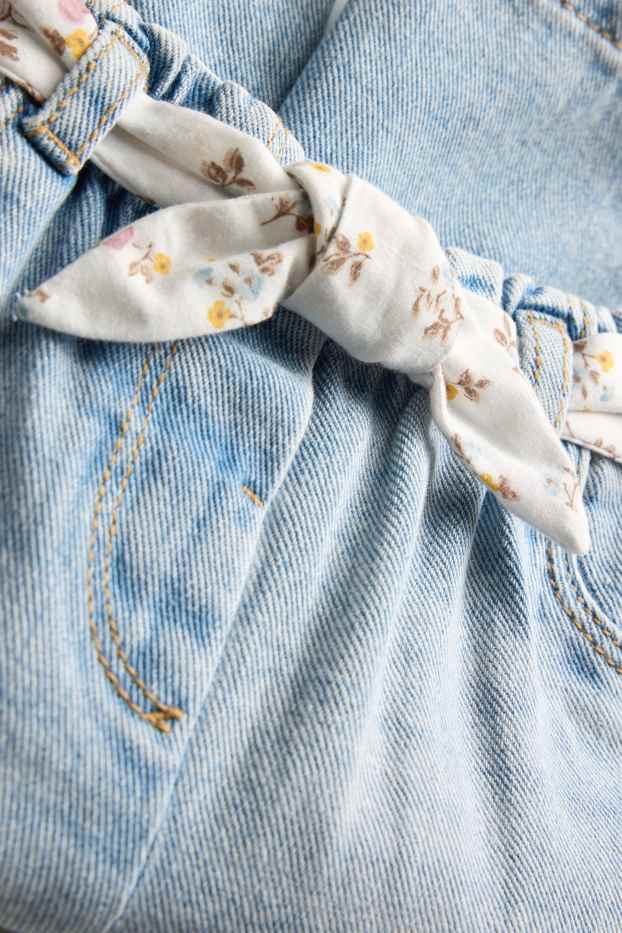 Baby Mädchen - Baby-Jeans - jeansblau