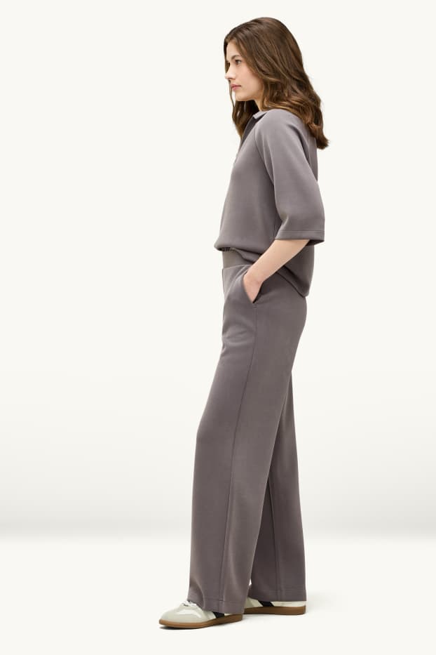 Damen - Jogginghose - grau