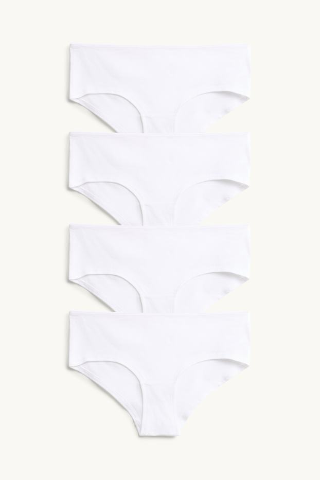 Damen - Multipack 3er - Hipster - weiss