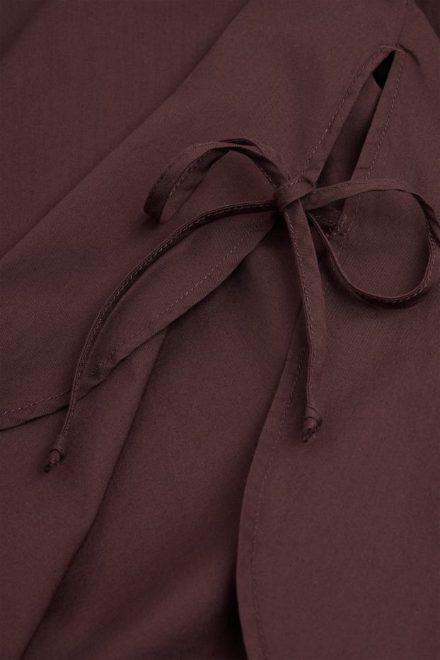 Dames - Blouse - bruin