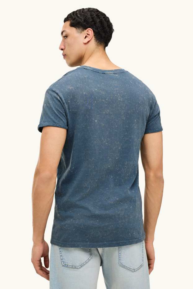Uomo - T-shirt - regular fit - blu