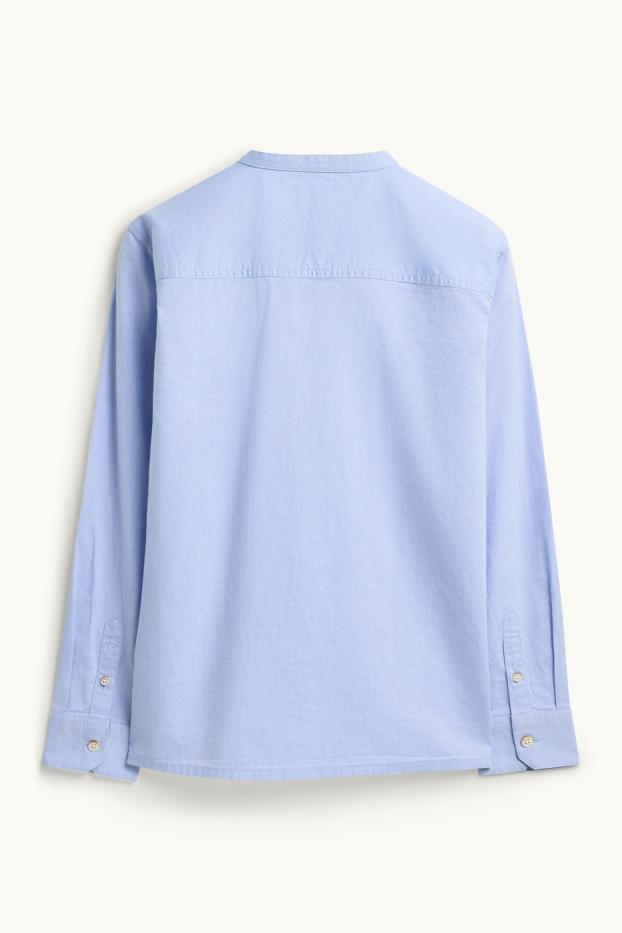 Kinder Jungen - Hemd - hellblau