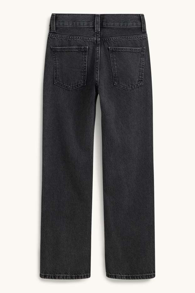 Copii - Băieți - Straight jeans - negru
