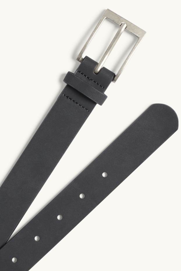 Enfants garçons - Ceinture - matière synthétique - noir