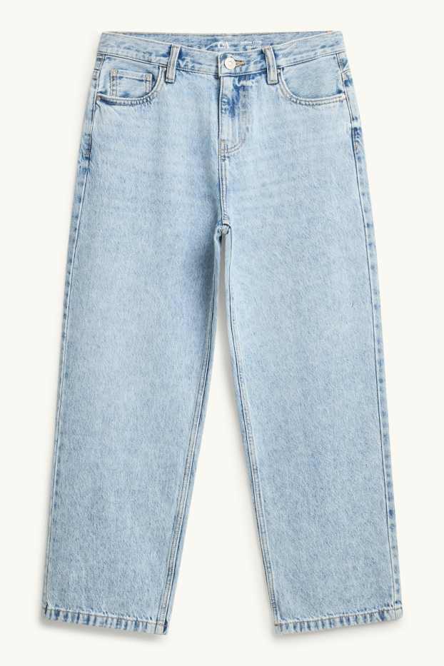 Nena - Baggy jeans - texà blau clar