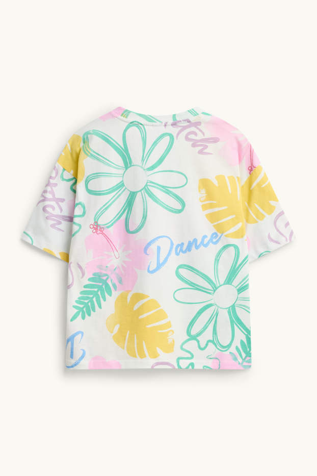 Kinderen: meisjes - T-shirt - wit