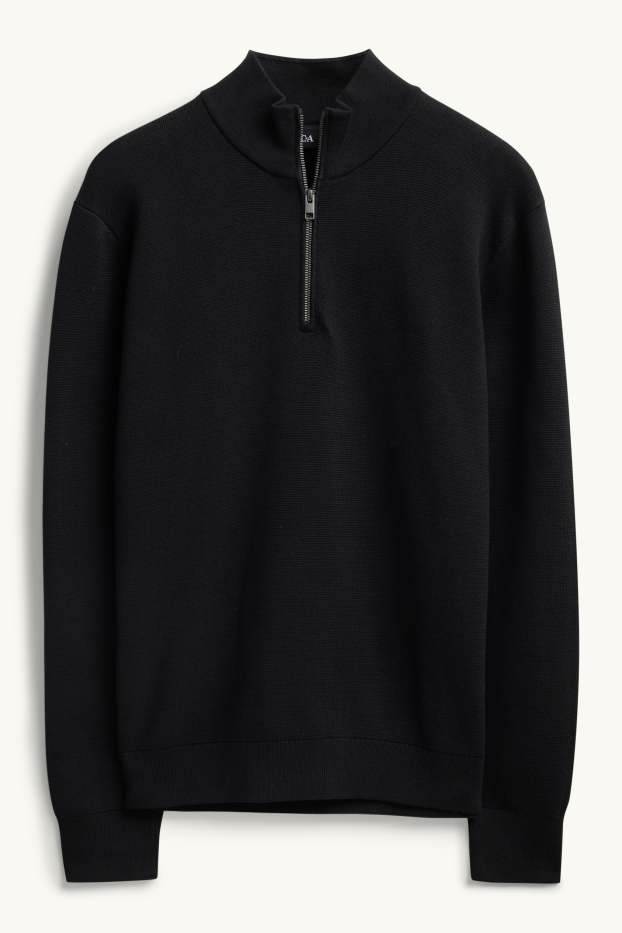 Herren - Pullover - schwarz