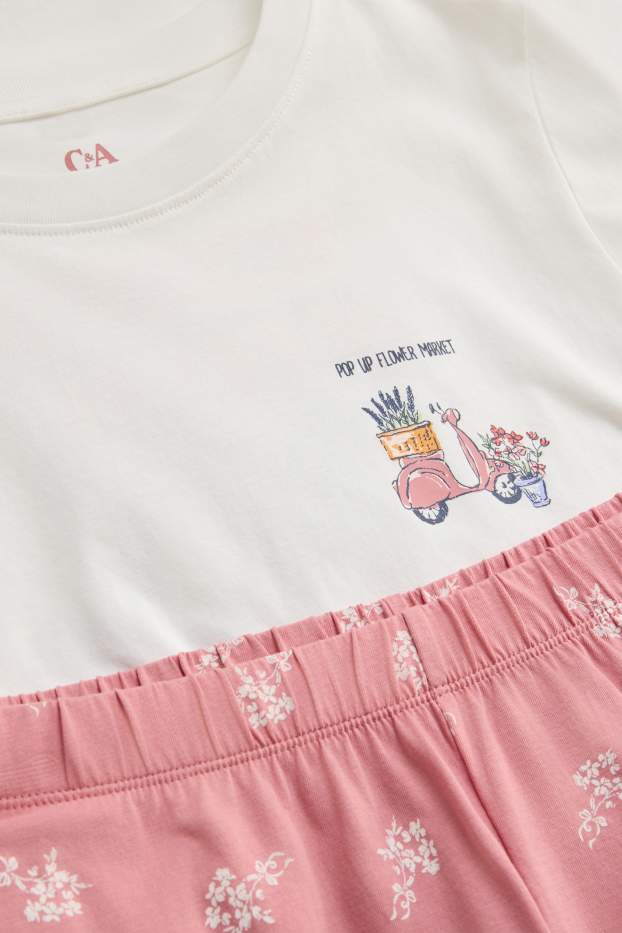 Dames - Shortama - wit