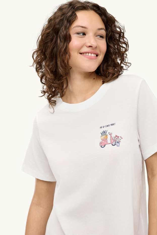 Dames - Shortama - wit