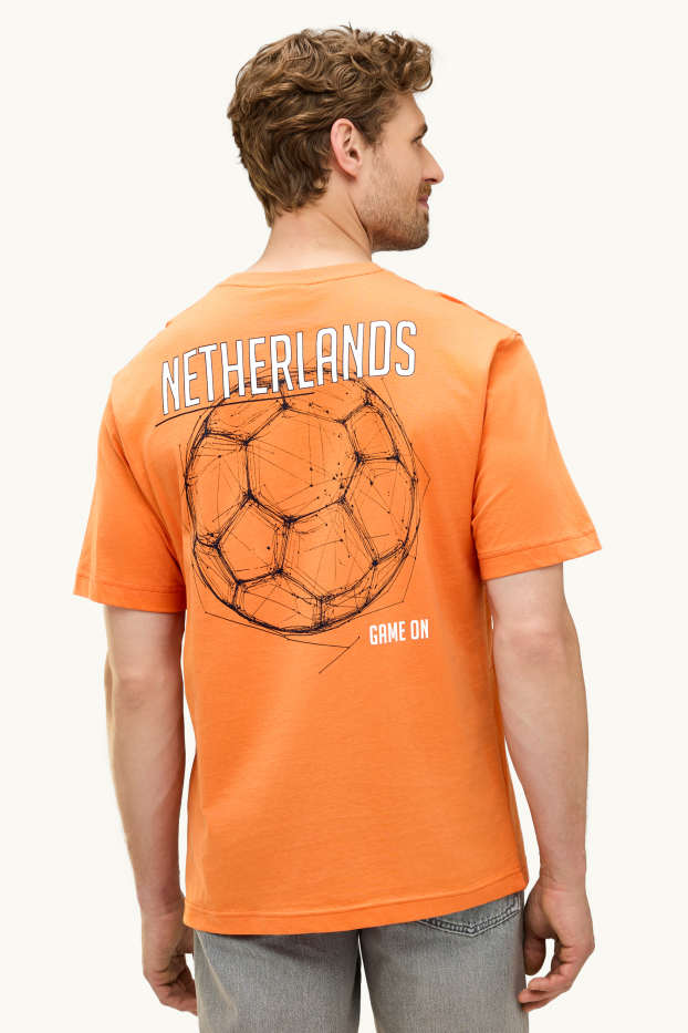 Herren - T-Shirt - Niederlande - Relaxed Fit - orange