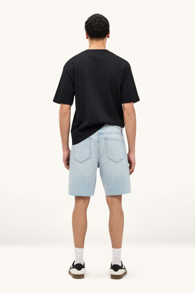 Uomo - Shorts di jeans - jeans azzurro