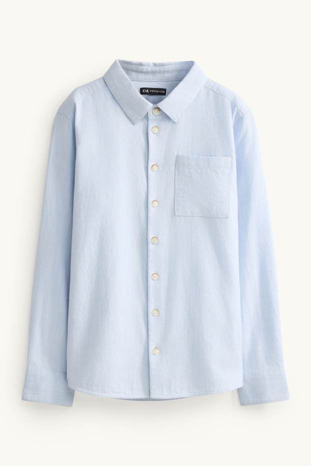 Enfants garçons - Chemise - bleu clair