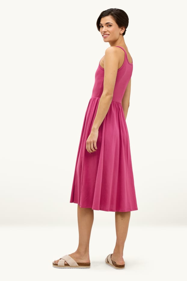 Dámské - Šaty fit & flare - růžová