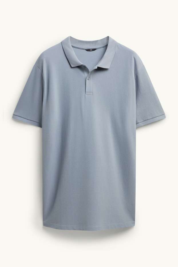 Men - Polo shirt - regular fit - blue
