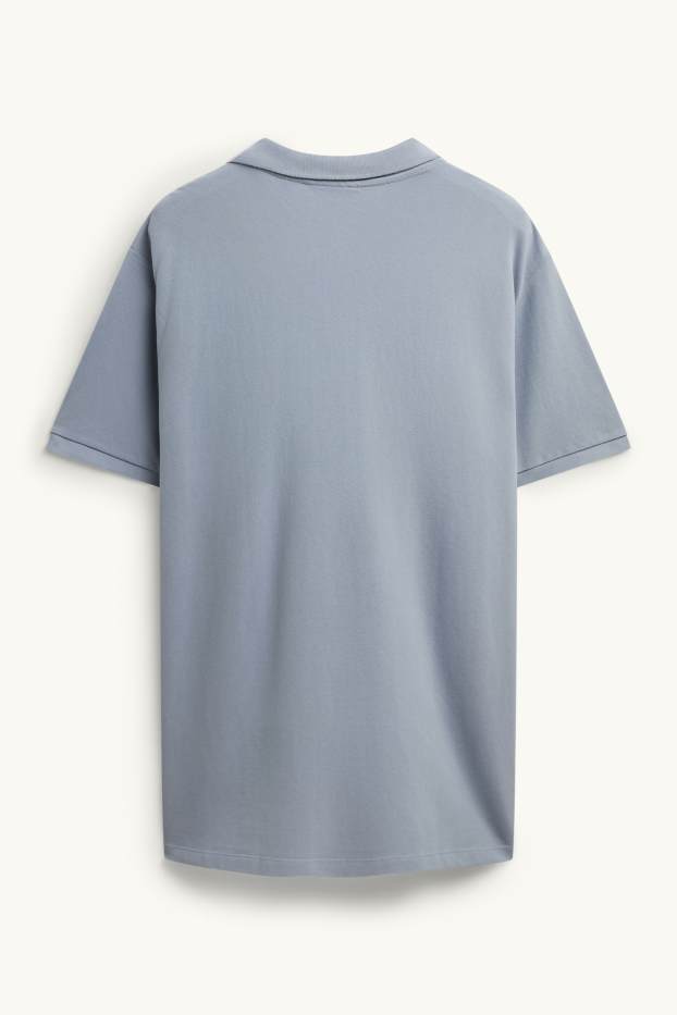 Men - Polo shirt - regular fit - blue