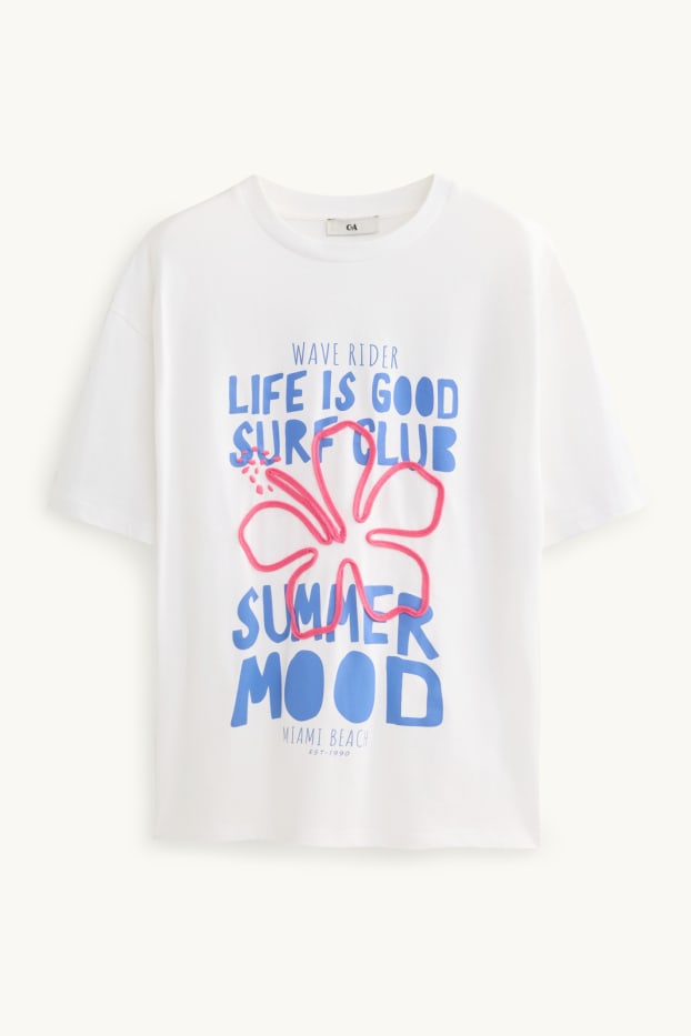 Kinderen: meisjes - T-shirt - wit