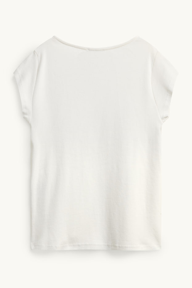 Femmes - T-shirt - blanc