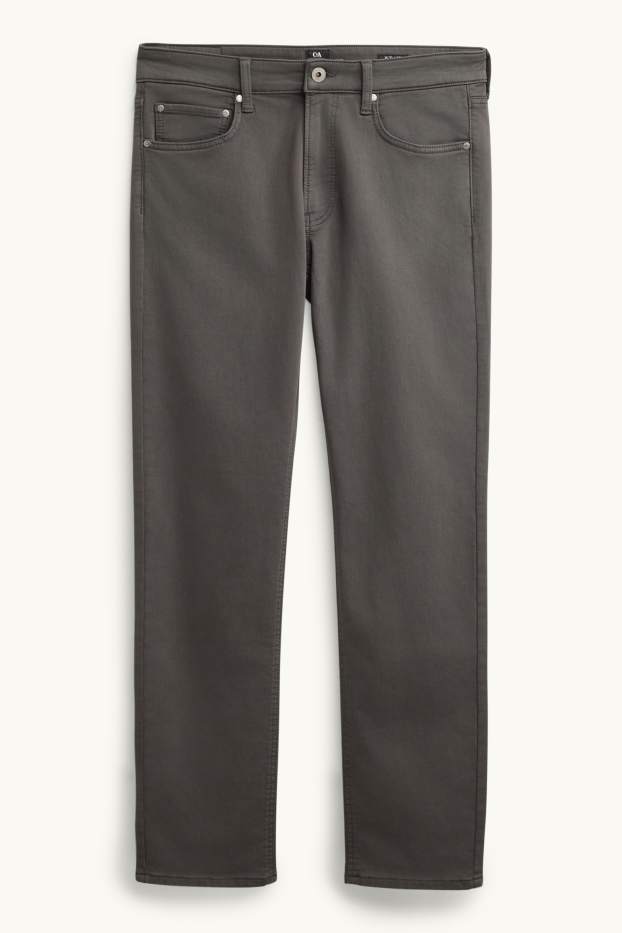 Hommes - Slim jean - Flex jog denim - LYCRA® - gris anthracite