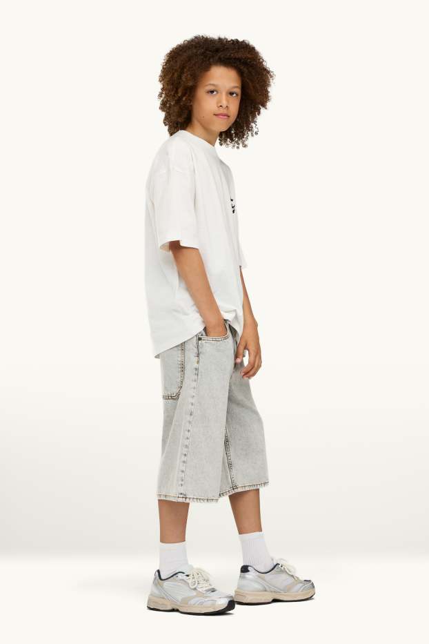 Kinder Buben - Jorts - grau