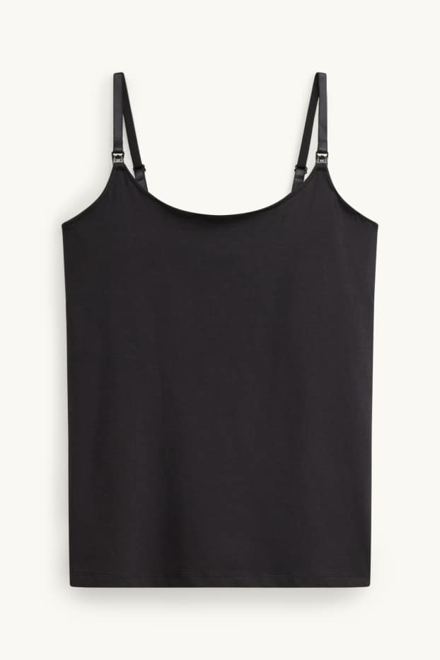 Damen - Multipack 2er - Still-Top - schwarz