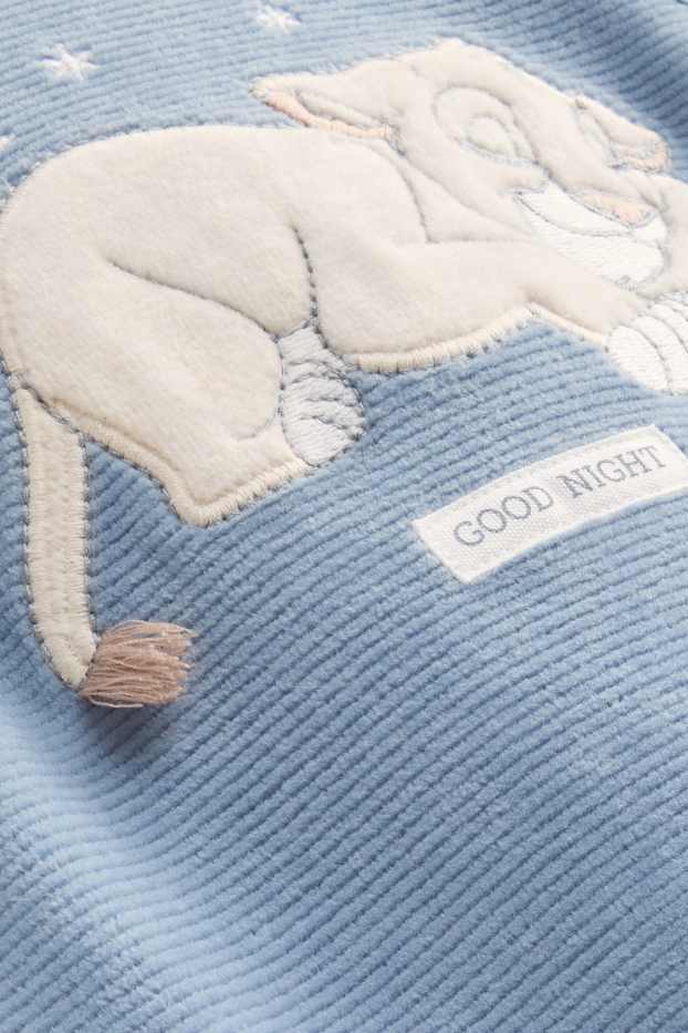 Bébés garçons - Le Roi Lion - ensemble avec grenouillère - 2 pièces - bleu / blanc