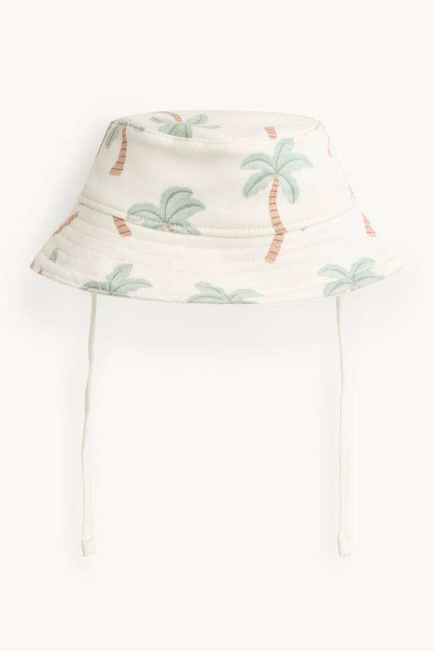 Baby Buben - Palme - Baby-Outfit - 3 teilig - weiß