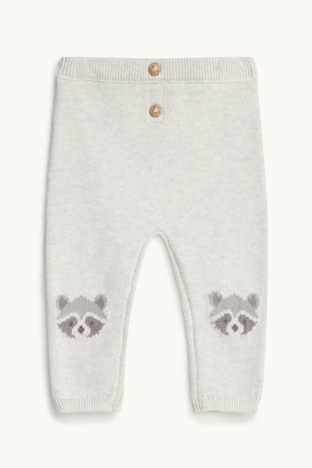 Unisex - Os rentador - leggings per a nadó - gris clar