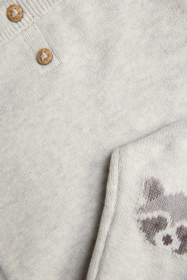 Unisex - Os rentador - leggings per a nadó - gris clar